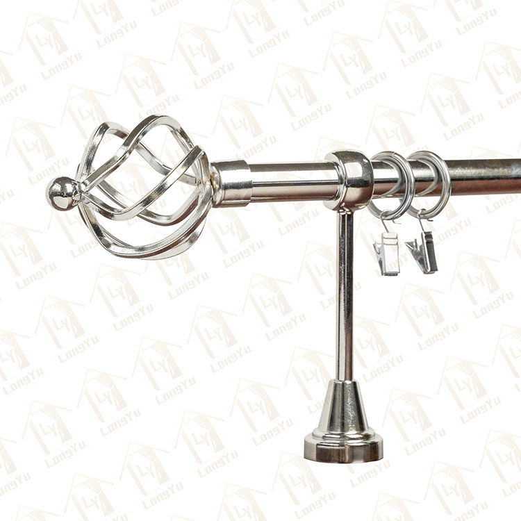 Iron Curtain Rod Finials